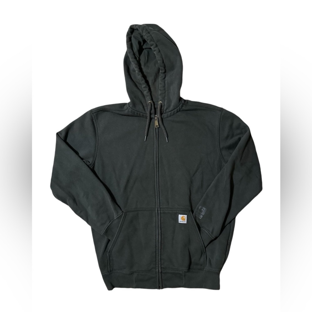 Carhartt Hoodie Men’s Size M  Rain Defender Heavyweight zip front jacket